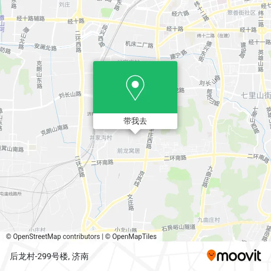 后龙村-299号楼地图
