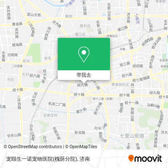 宠颐生一诺宠物医院(槐荫分院)地图