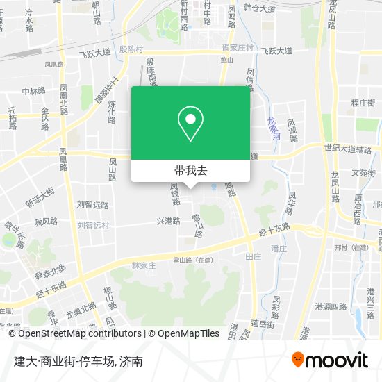 建大·商业街-停车场地图