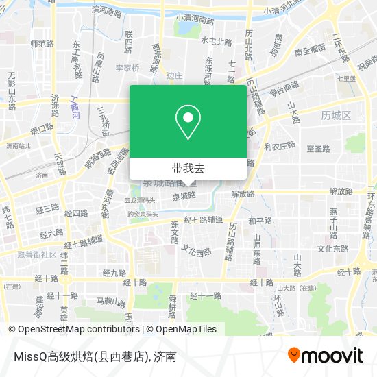 MissQ高级烘焙(县西巷店)地图