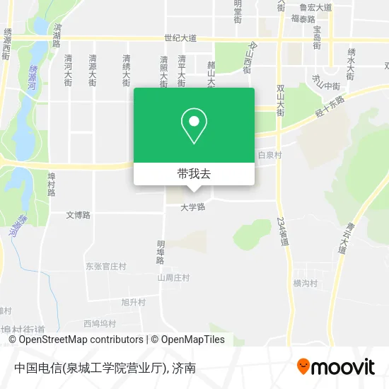 中国电信(泉城工学院营业厅)地图