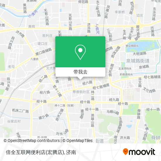 倍全互联网便利店(宏腾店)地图