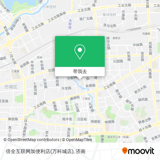 倍全互联网加便利店(万科城店)地图