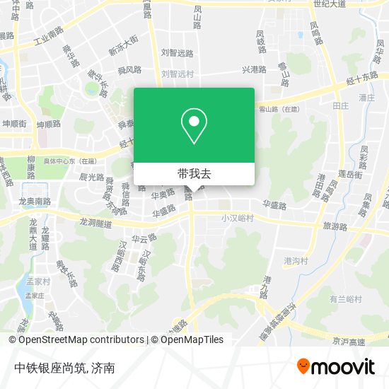 中铁银座尚筑地图
