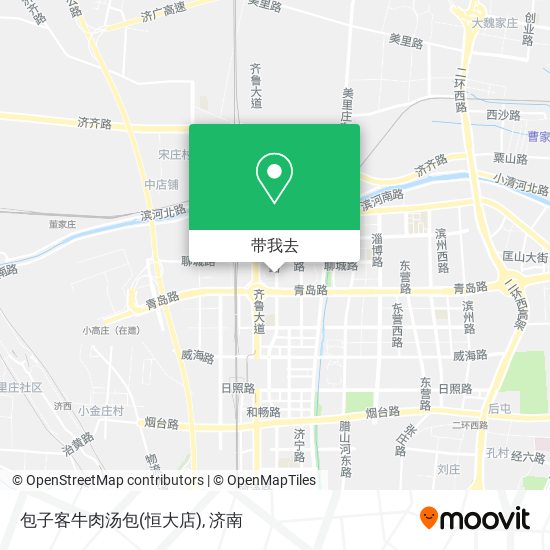 包子客牛肉汤包(恒大店)地图