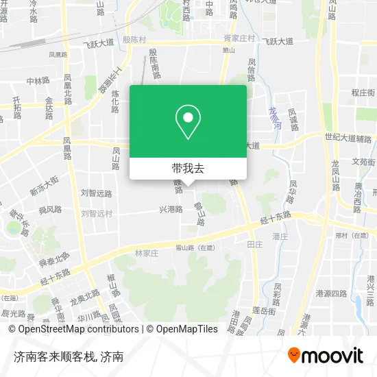 济南客来顺客栈地图