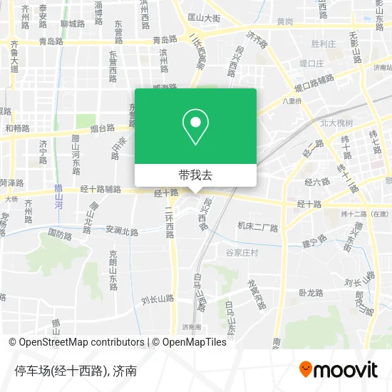 停车场(经十西路)地图
