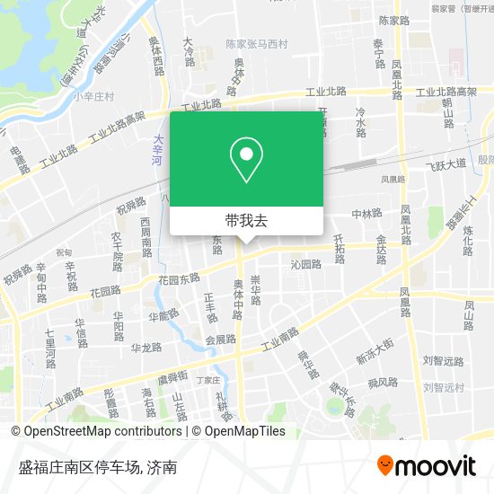 盛福庄南区停车场地图