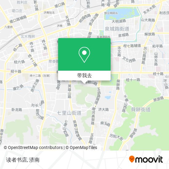 读者书店地图