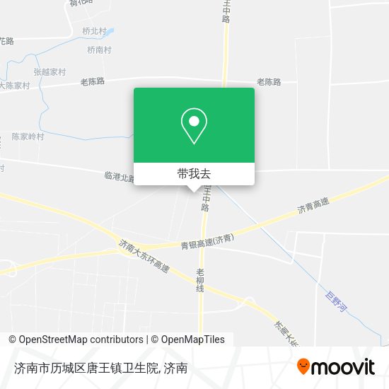 济南市历城区唐王镇卫生院地图