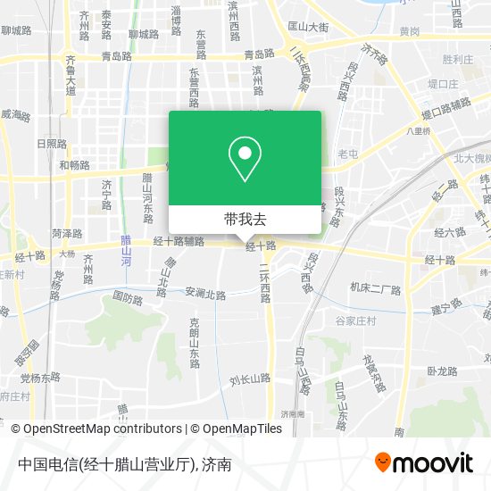 中国电信(经十腊山营业厅)地图