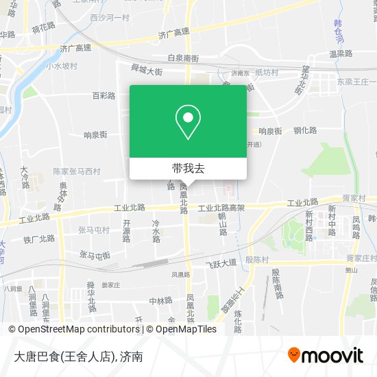 大唐巴食(王舍人店)地图