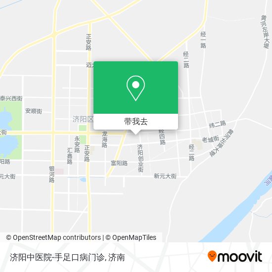 济阳中医院-手足口病门诊地图