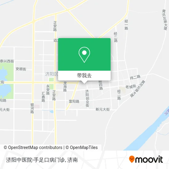济阳中医院-手足口病门诊地图