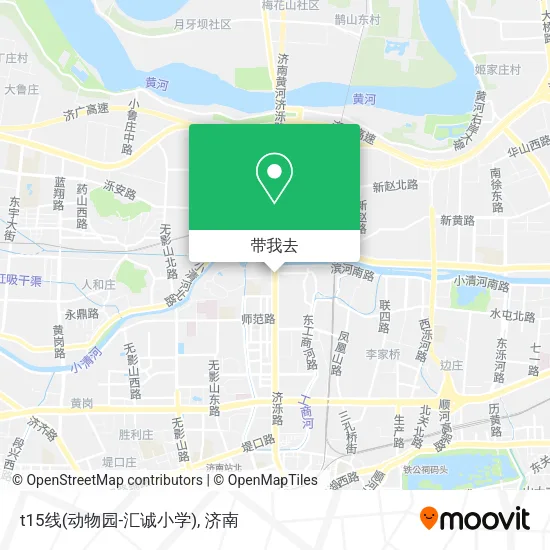 t15线(动物园-汇诚小学)地图