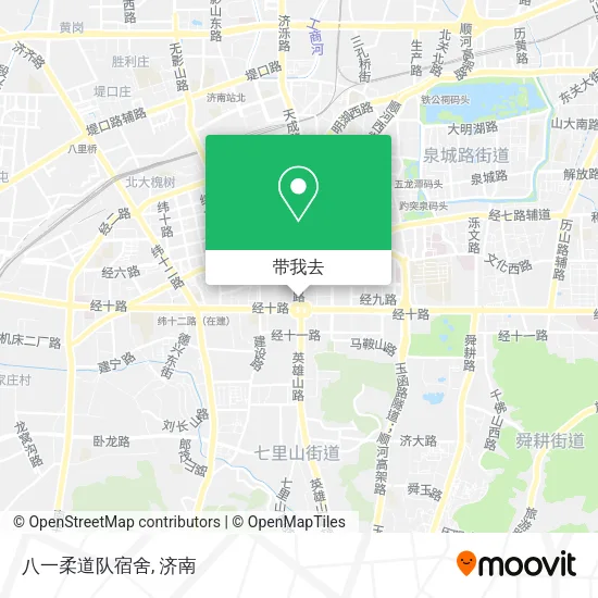 八一柔道队宿舍地图