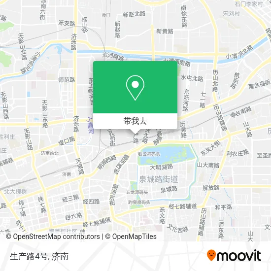 生产路4号地图