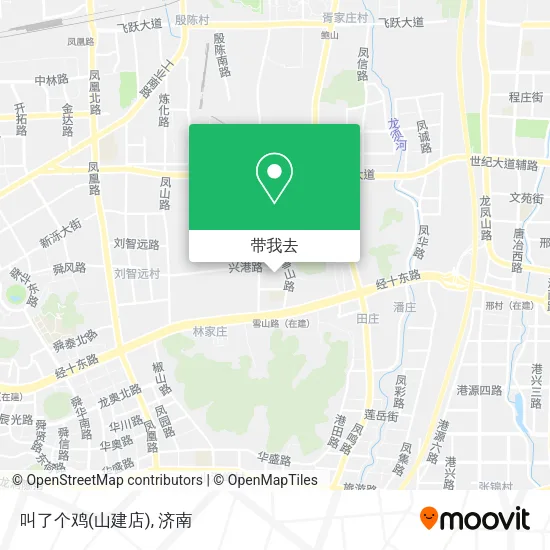 叫了个鸡(山建店)地图