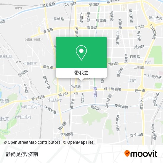 静尚足疗地图