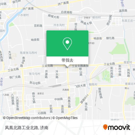 凤凰北路工业北路地图