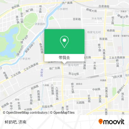 鲜奶吧地图