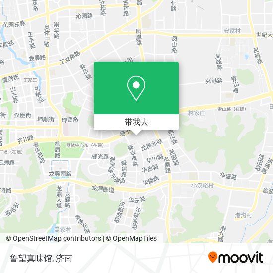 鲁望真味馆地图