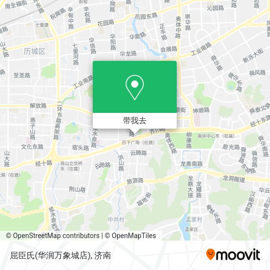 屈臣氏(华润万象城店)地图