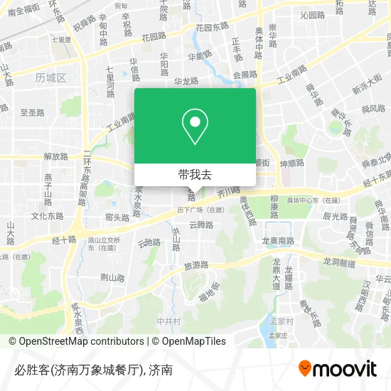 必胜客(济南万象城餐厅)地图