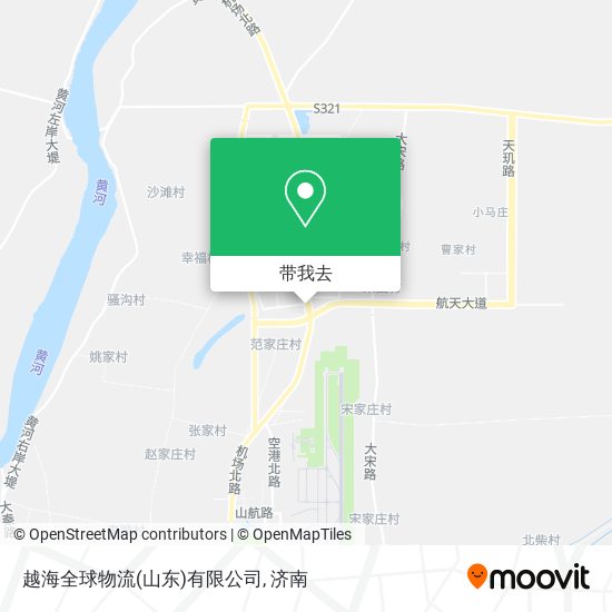 越海全球物流(山东)有限公司地图