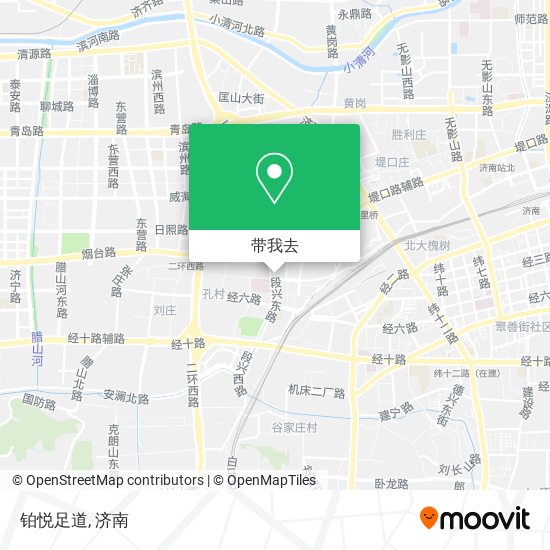 铂悦足道地图