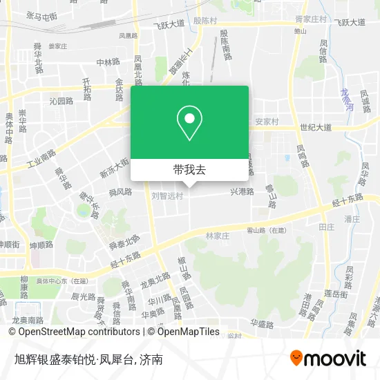 旭辉银盛泰铂悦·凤犀台地图