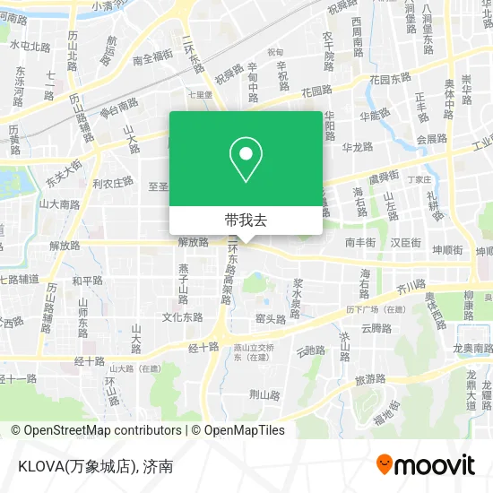 KLOVA(万象城店)地图