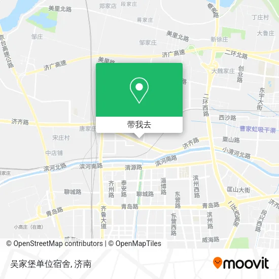 吴家堡单位宿舍地图