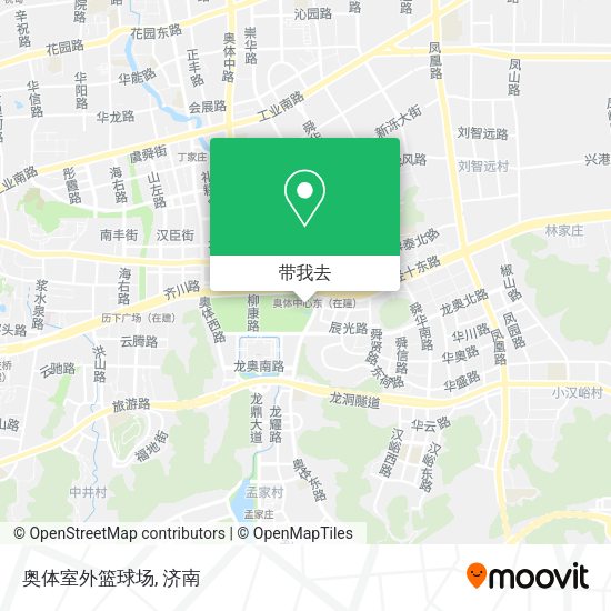 奥体室外篮球场地图