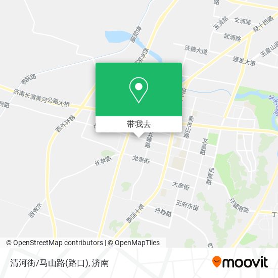 清河街/马山路(路口)地图