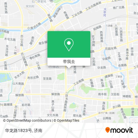 华龙路1823号地图