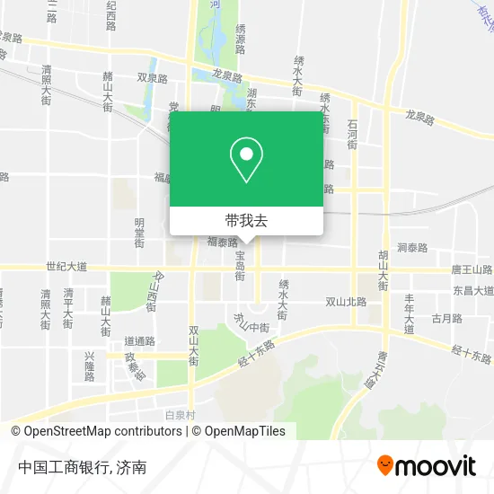 中国工商银行地图