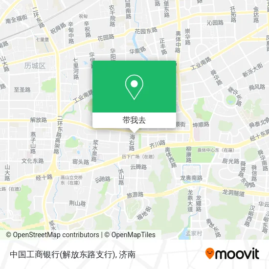 中国工商银行(解放东路支行)地图