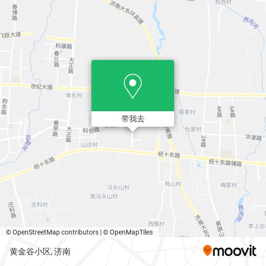 黄金谷小区地图
