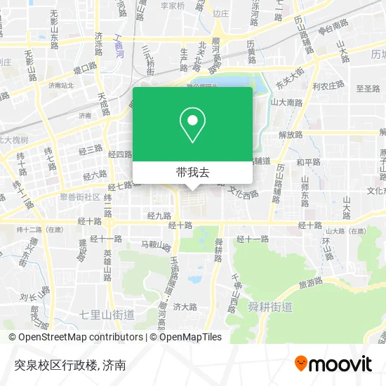 突泉校区行政楼地图