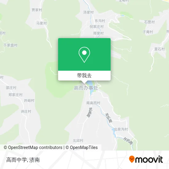 高而中学地图