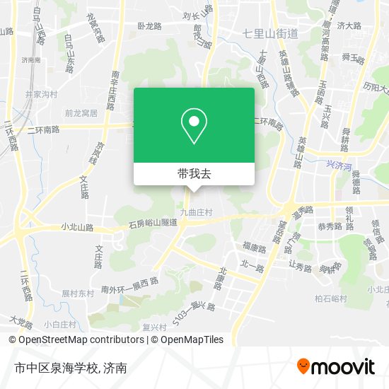 市中区泉海学校地图