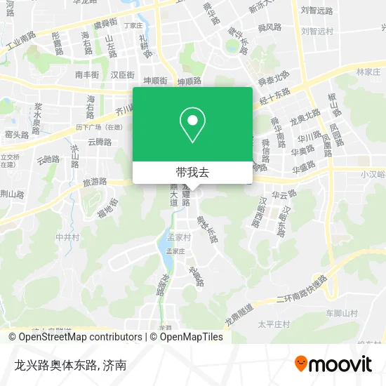 龙兴路奥体东路地图