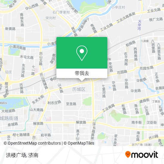 洪楼广场地图