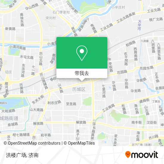 洪楼广场地图