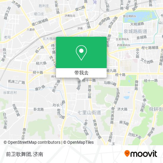前卫歌舞团地图
