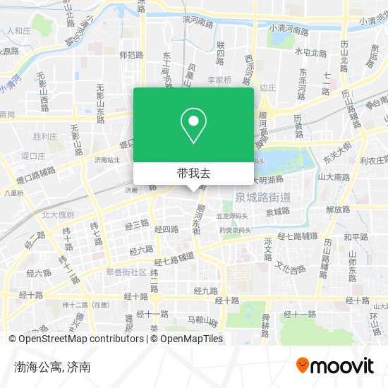渤海公寓地图
