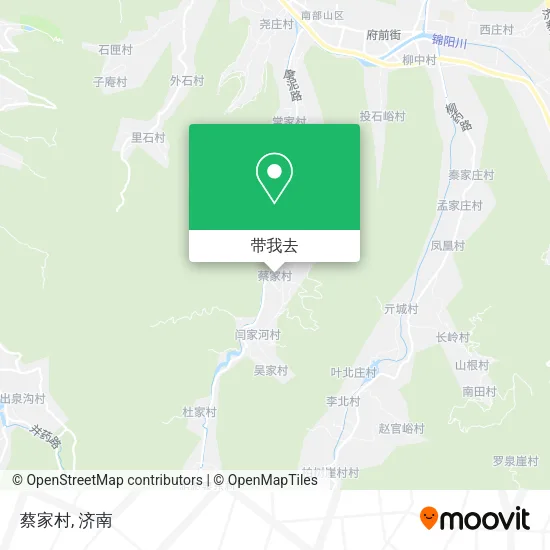 蔡家村地图
