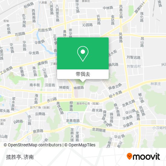 揽胜亭地图