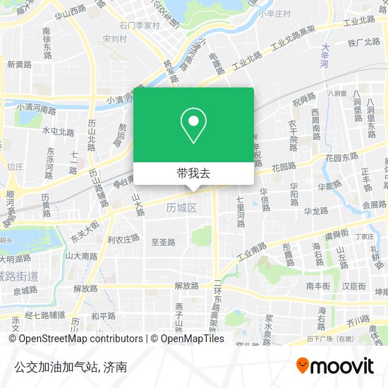 公交加油加气站地图